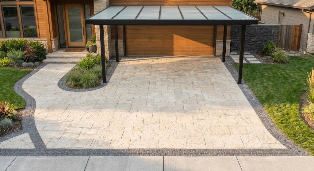 Driveway and Carports